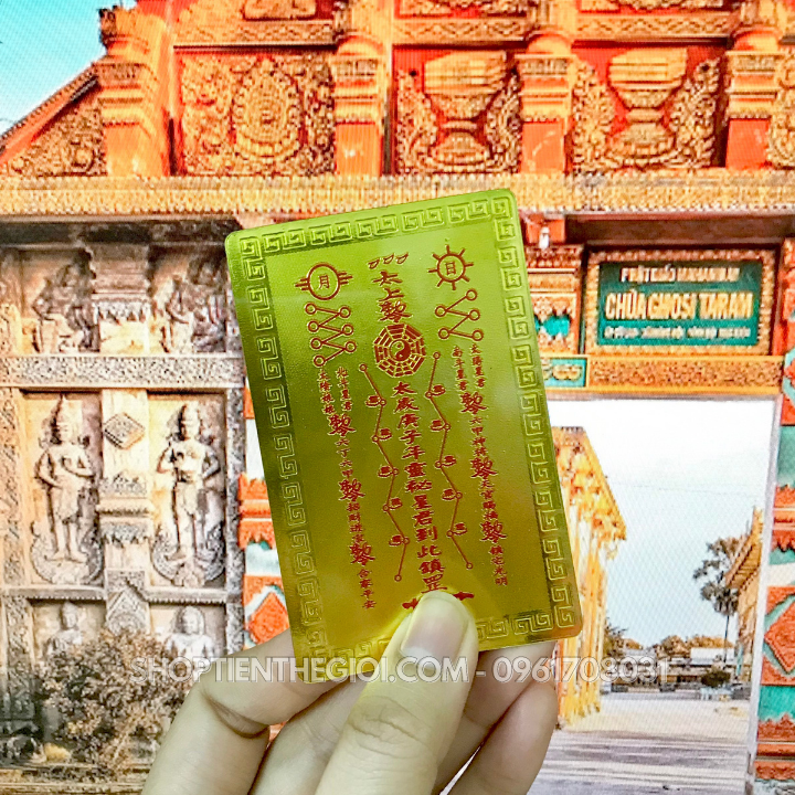 Thẻ Kim Bài Thái Tuế 